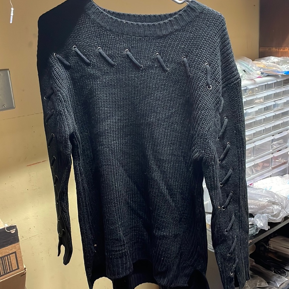Love Riche stitched sweater